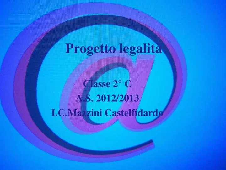 progetto legalit