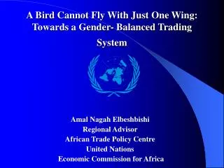 A Bird Cannot Fly With Just One Wing: Towards a Gender- Balanced Trading System
