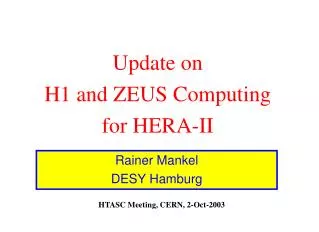 Update on H1 and ZEUS Computing for HERA-II