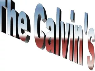 The Calvin's