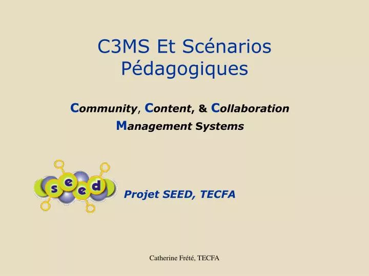 c3ms et sc narios p dagogiques