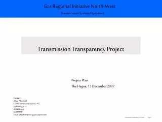 Transmission Transparency Project