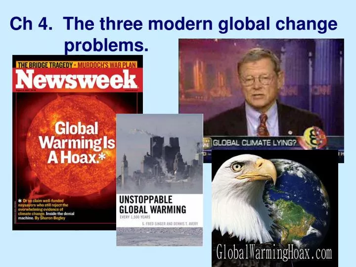 ch 4 the three modern global change problems