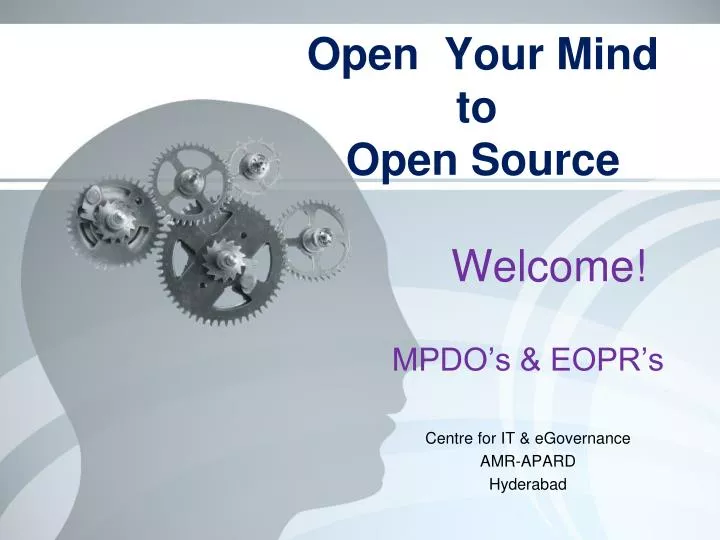 open your mind to open source