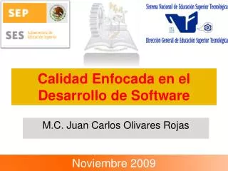 calidad enfocada en el desarrollo de software