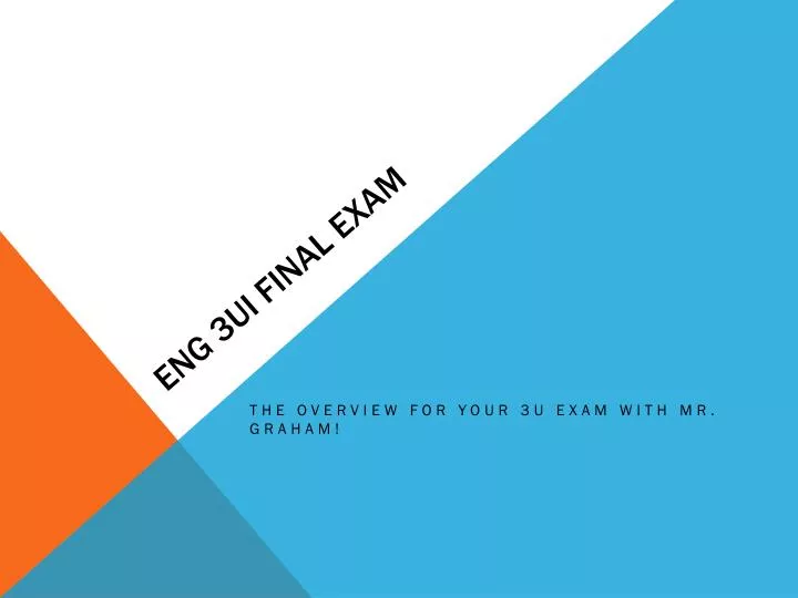 eng 3ui final exam