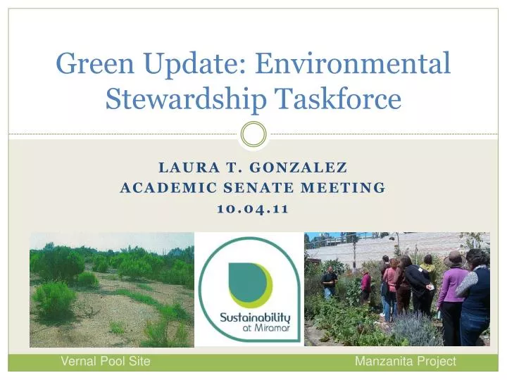 green update environmental stewardship taskforce