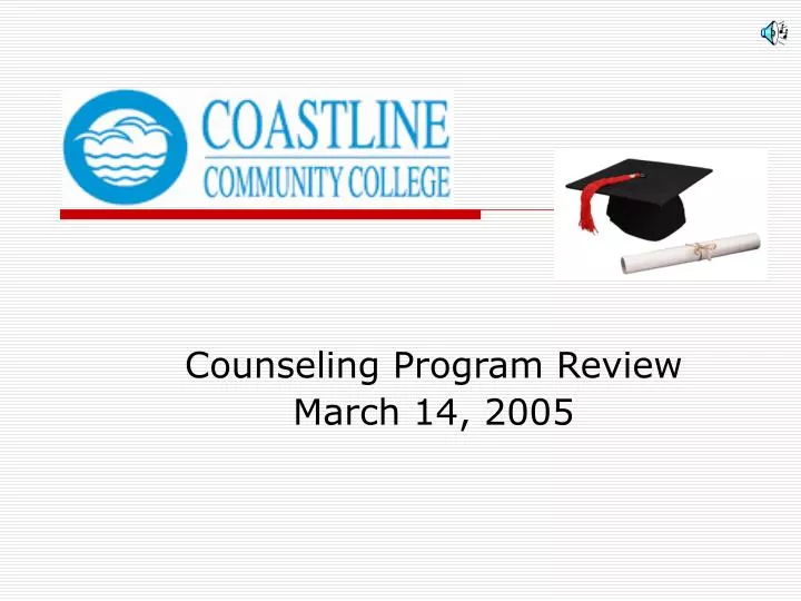 counseling program review march 14 2005