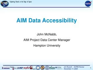 AIM Data Accessibility