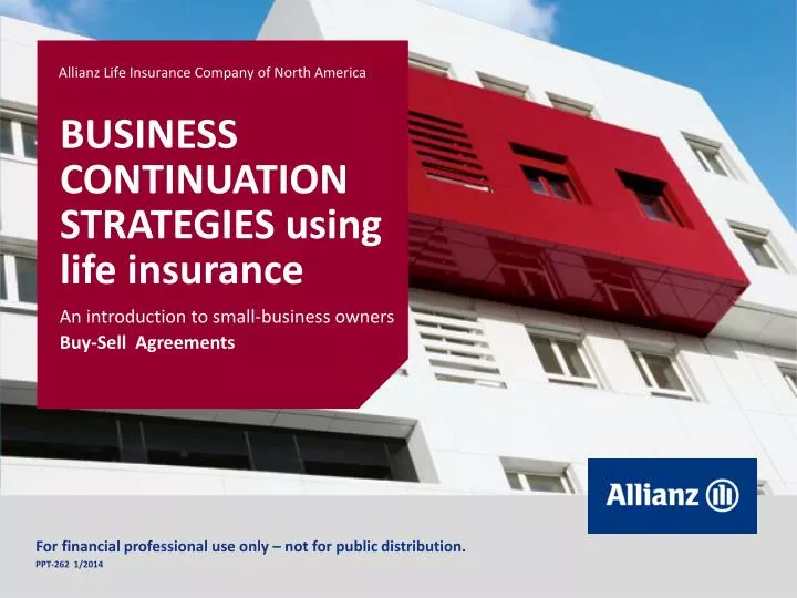 business continuation strategies using life insurance