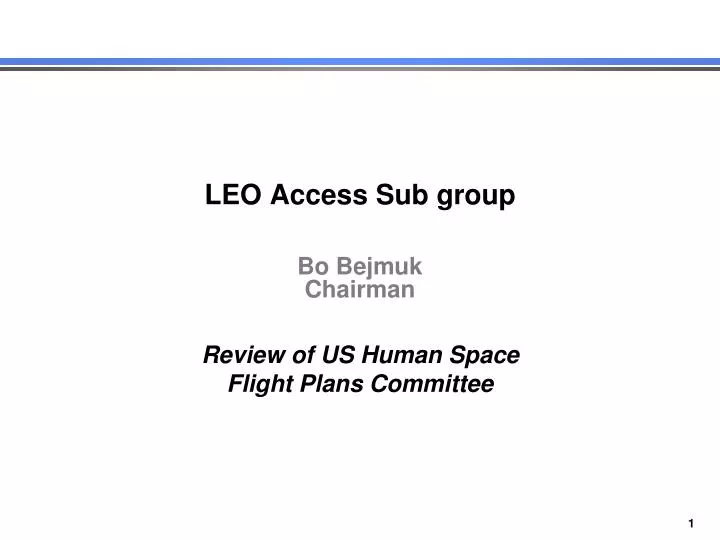 leo access sub group bo bejmuk chairman