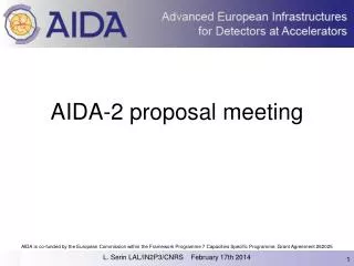 AIDA-2 proposal meeting