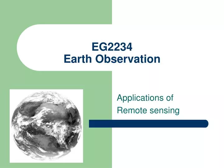 eg2234 earth observation