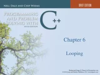 Chapter 6 Looping