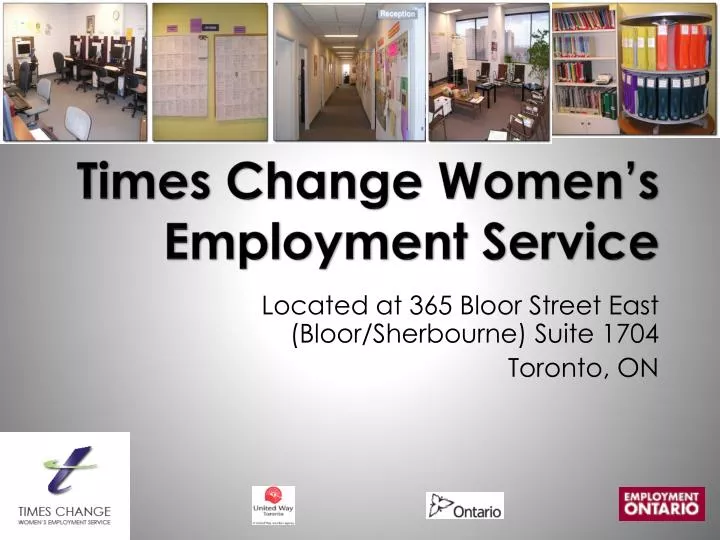 times change women s employment service