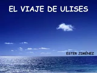 el viaje de ulises