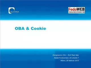 oba cookie