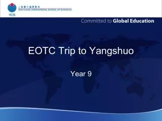 EOTC Trip to Yangshuo
