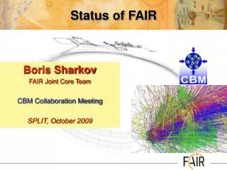 Status of FAIR