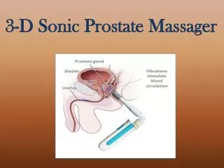 Self Prostate Massage