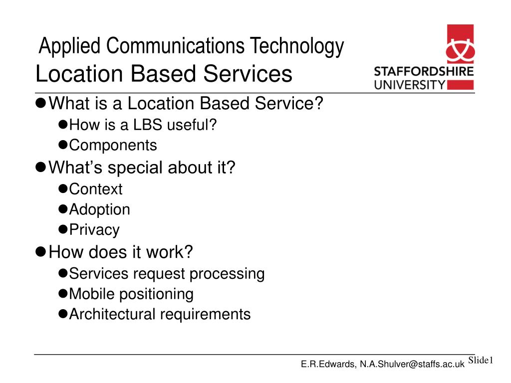 PPT - Location Based Services PowerPoint Presentation, free download ...
