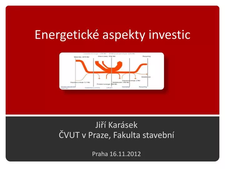 energetick aspekty investic
