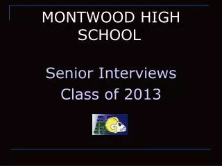 MONTWOOD HIGH SCHOOL