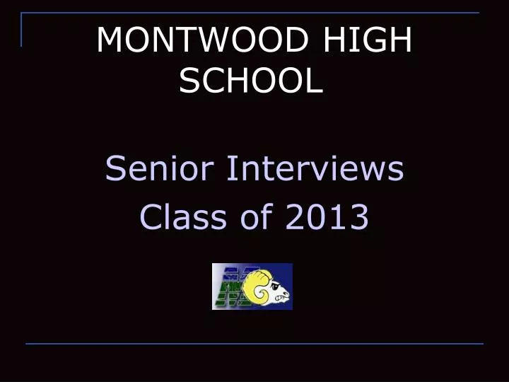 montwood high school