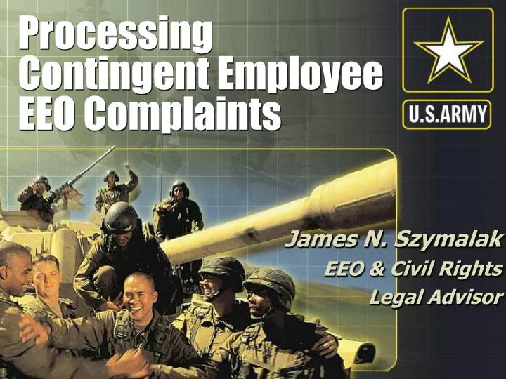 processing contingent employee eeo complaints