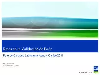 retos en la validaci n de poas