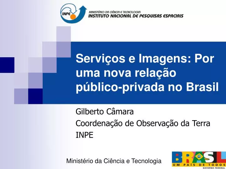 servi os e imagens por uma nova rela o p blico privada no brasil