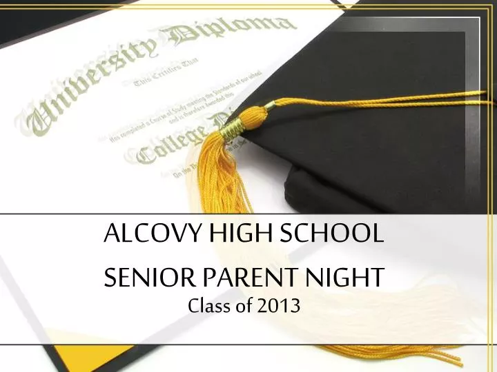 alcovy high school senior parent night