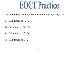 EOCT Practice