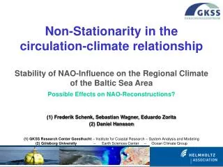 Non-Stationarity in the circulation-climate relationship