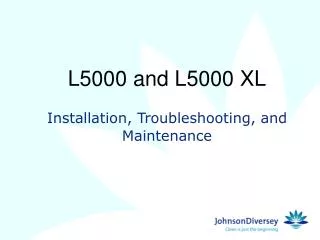 L5000 and L5000 XL