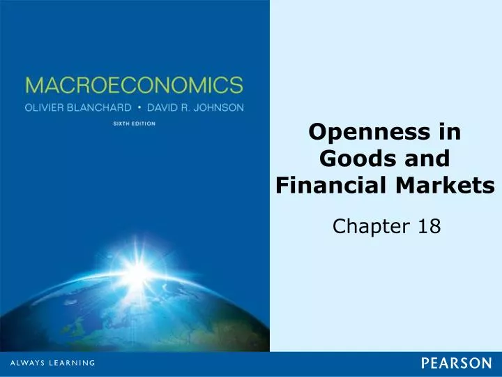 openness in goods and financial markets