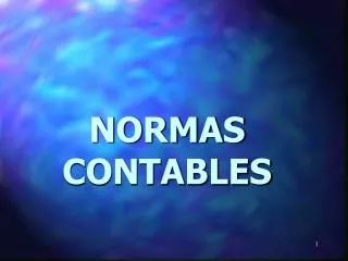 normas contables