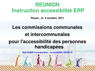 reunion instruction accessibilit erp