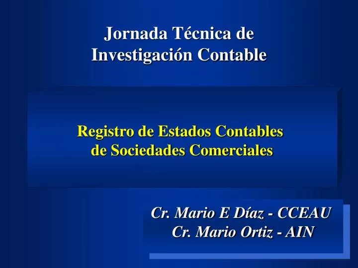 jornada t cnica de investigaci n contable