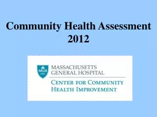 Community Health Assessment 2012