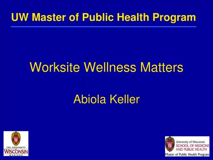 worksite wellness matters