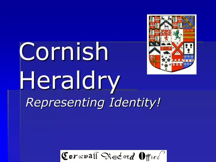 cornish heraldry