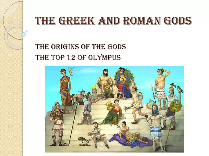 The Olympians: God and Goddesses of Ancient Greece. - ppt download
