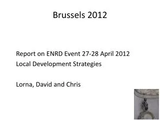 Brussels 2012