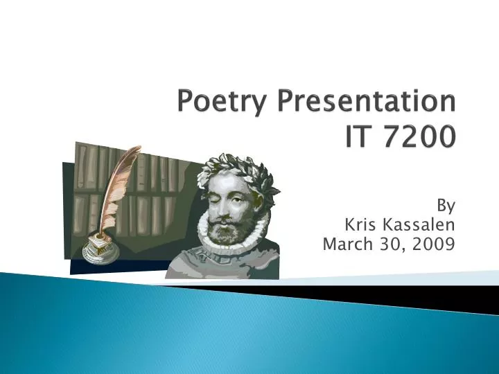 poetry presentation it 7200