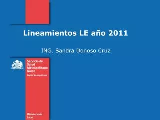 lineamientos le a o 2011