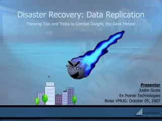 Disaster Recovery: Data Replication