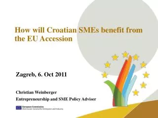 How will Croatian SMEs benefit from the EU Accession