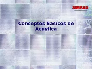 conceptos basicos de acustica