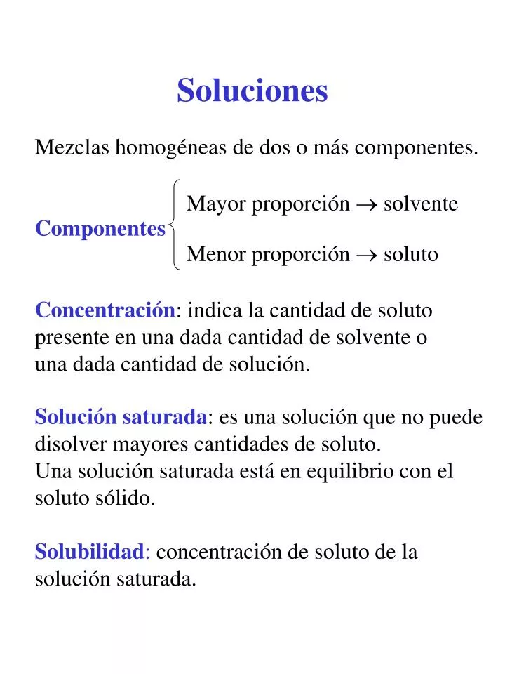 soluciones